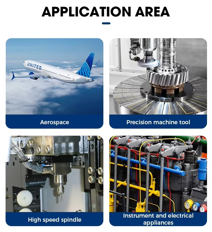 Продукция компании Shandong Jierun Bearing Co., Ltd. широко используется во многих областях, способствуя эффективному развитию различных отраслей промышленности.